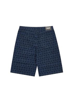 PALACE HEART DENIM SHORT INDIGO (BLUE) MEN’S SIZE LARGE Monogram JEAN SHORTS.